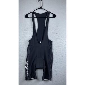 OpenRoad Cycling Bib Shorts Mens Large Black Padded Road Bike Stretch Mesh